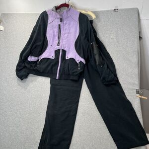 Jamie Sadock Vintage 1980s Womens 2-Piece Set Track Small Golf Retro colorblock